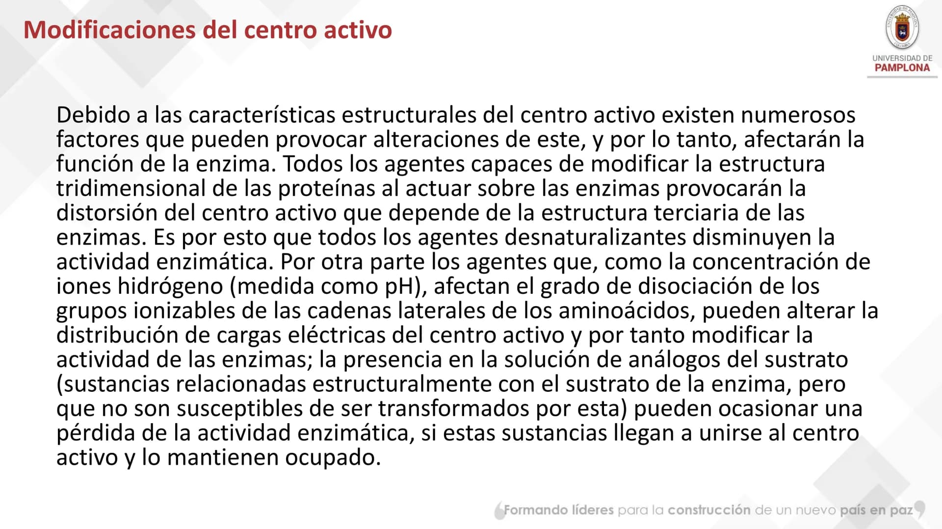 # Bioquímica Clínicaon
ENZIMOLOGÍA. Propiedades y nomenclatura, clases
de enzimas, principios generales de cinética, química
y enzimática,