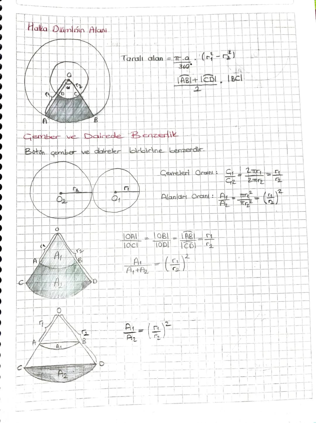 # GEMBER VE DAIRE
Merkez, Çevre ve Teğet - Kiriş Açı
E
A
Vit
+
2x
m(AOB)=2x (Merkez açı)
m(AEB) = x (Cevre açı)
m(ABC)=x (Teget - Kiriş ad)