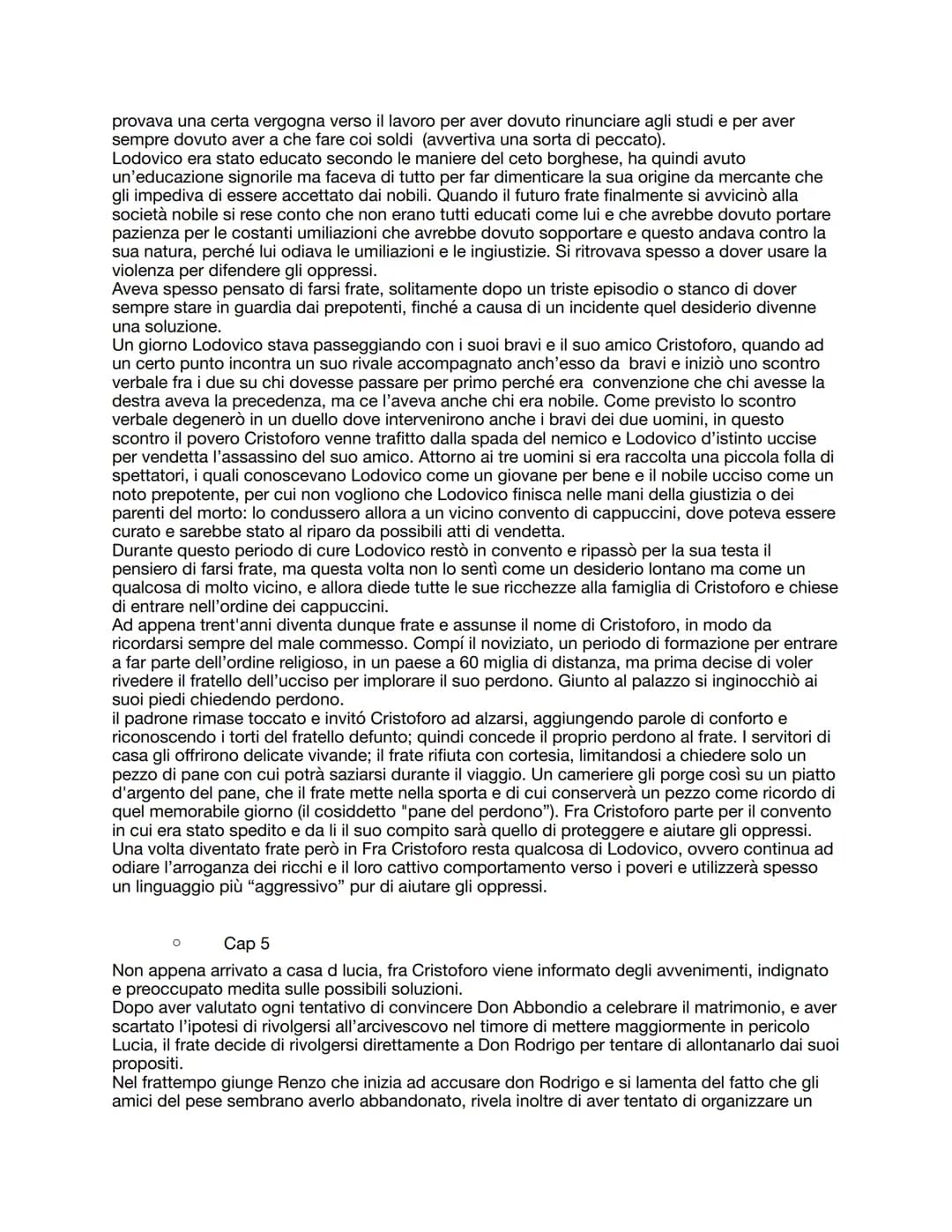 # Promessi sposi
Cap 1
Il primo capitolo si apre con una descrizione paesaggistica molto dettagliata e quasi
cinematografica (si ha la sen