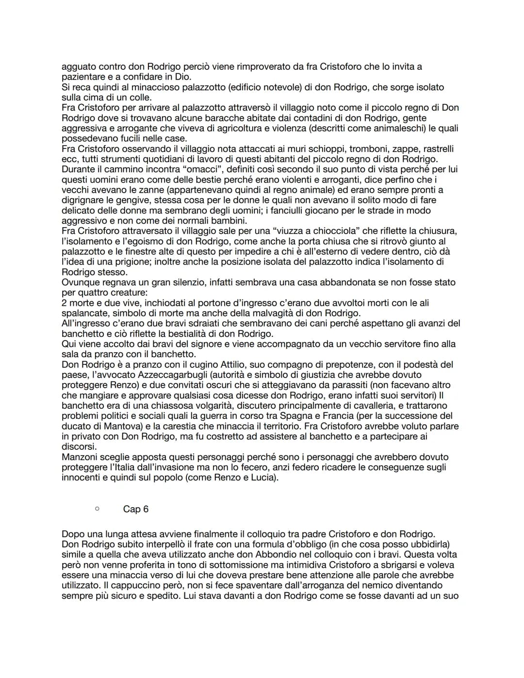 # Promessi sposi
Cap 1
Il primo capitolo si apre con una descrizione paesaggistica molto dettagliata e quasi
cinematografica (si ha la sen