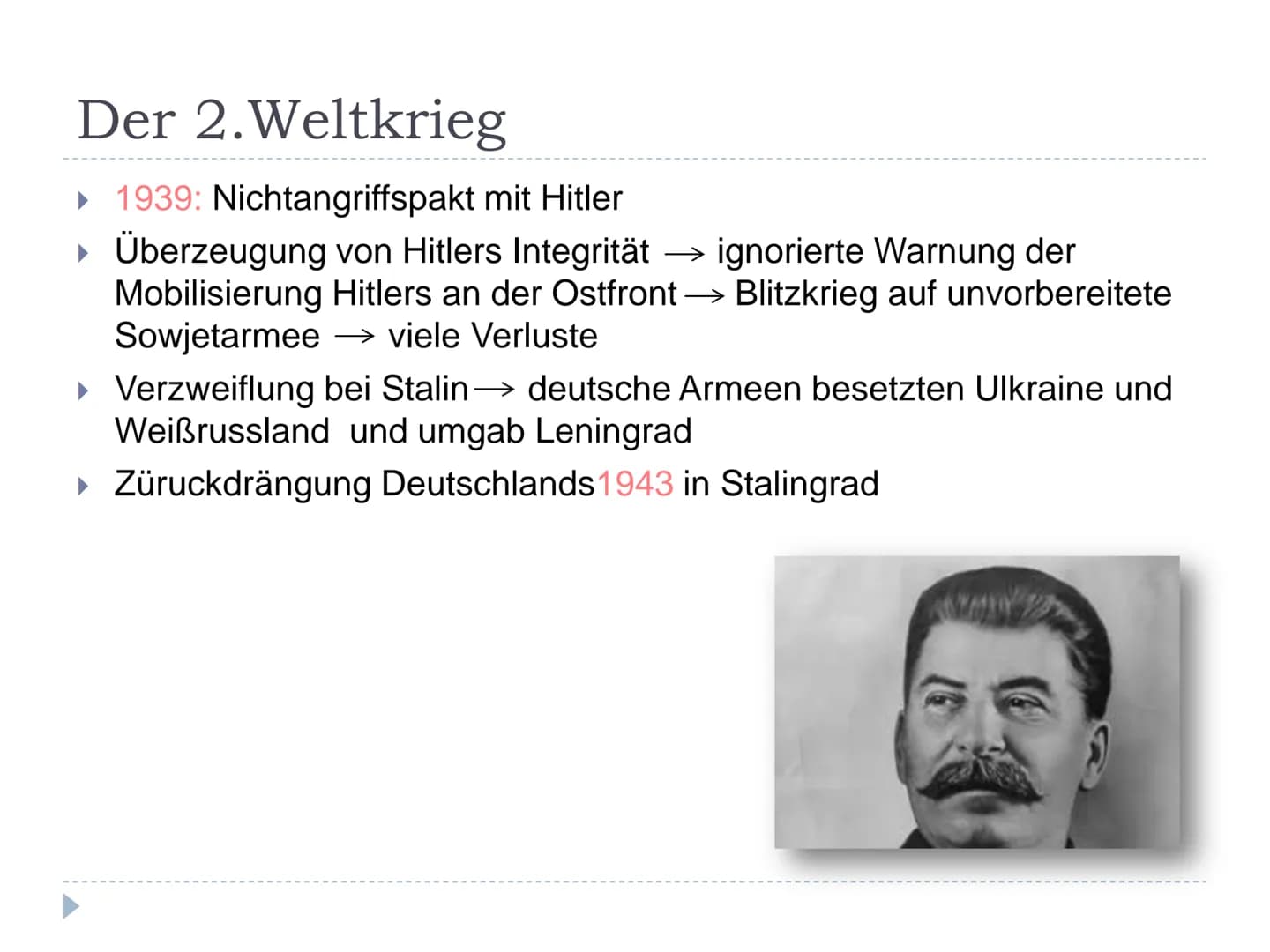 Die Herrschaft Stalins # Gliederung
► Wer war Josef Stalin?
Frühes Leben
Die Russische Revolution
► Politische Übernahme
Großer Terror