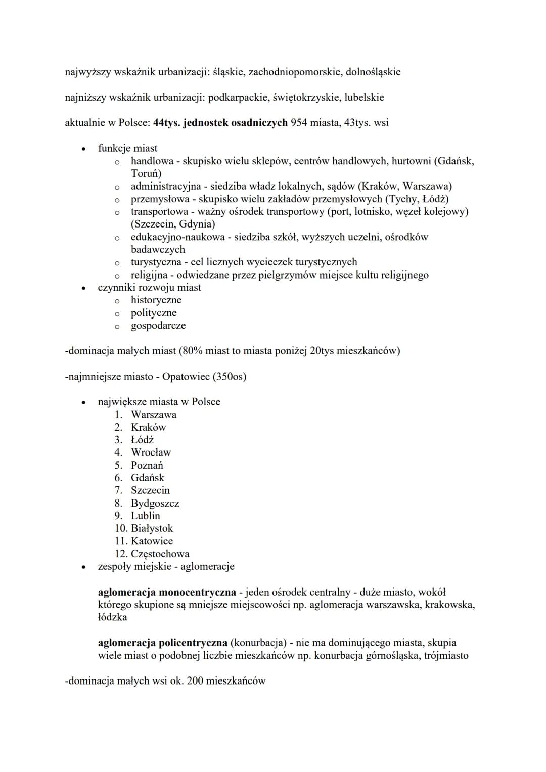 # LICZBA LUDNOŚCI POLSKI I JEJ ZMIANY
liczba ludności w Polsce (2020r.): 38 265 000
depopulacja - wyludnianie się określonego regionu
- p