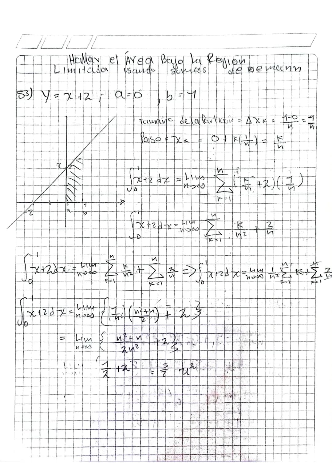 # Hallay el Avega Bajo la Regionemann
Limitada usando Sumicas
53) y=x+z; a=0
4-9
Tamaño de lapartkon = AXK = =
Paso = "Xx = 0 + k☆) =
M
