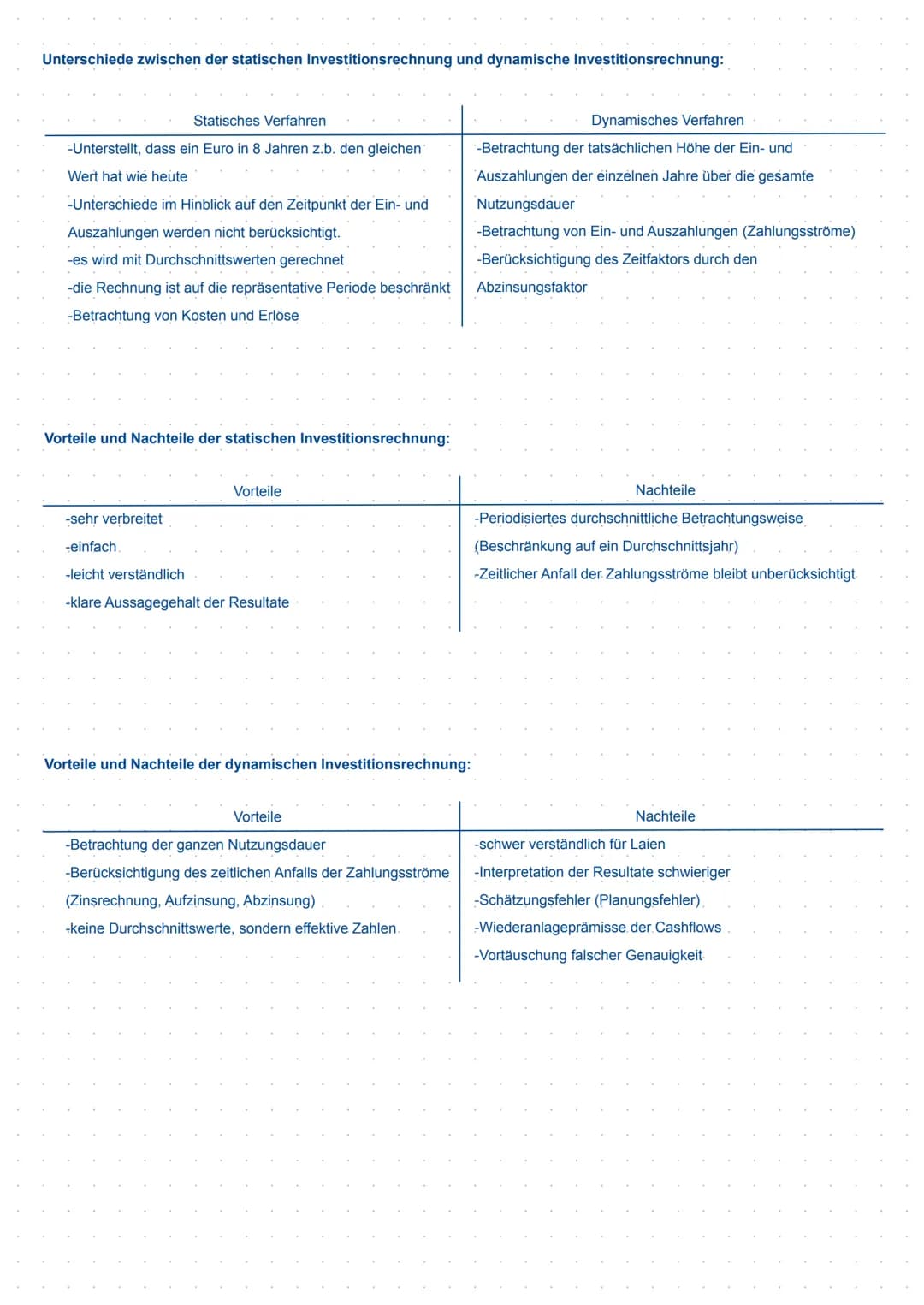 # INVESTITION UND FINANZIERUNG
Was ist Investition und Finanzierung?
Die Investition kann in Sach-, Geld- und immateriellem. Vermögen erfol