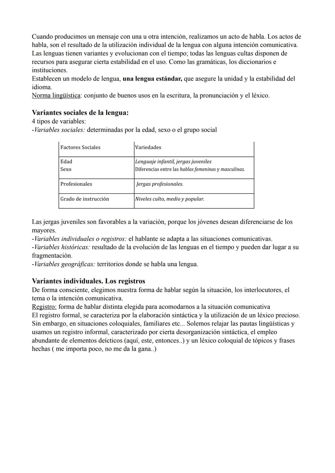 LA LENGUA Y LOS
HABLANTES
Comunicarse es una necesidad del ser humano.
¿Qué es el lenguaje?
La necesidad de comunicarse. Se efectúa median