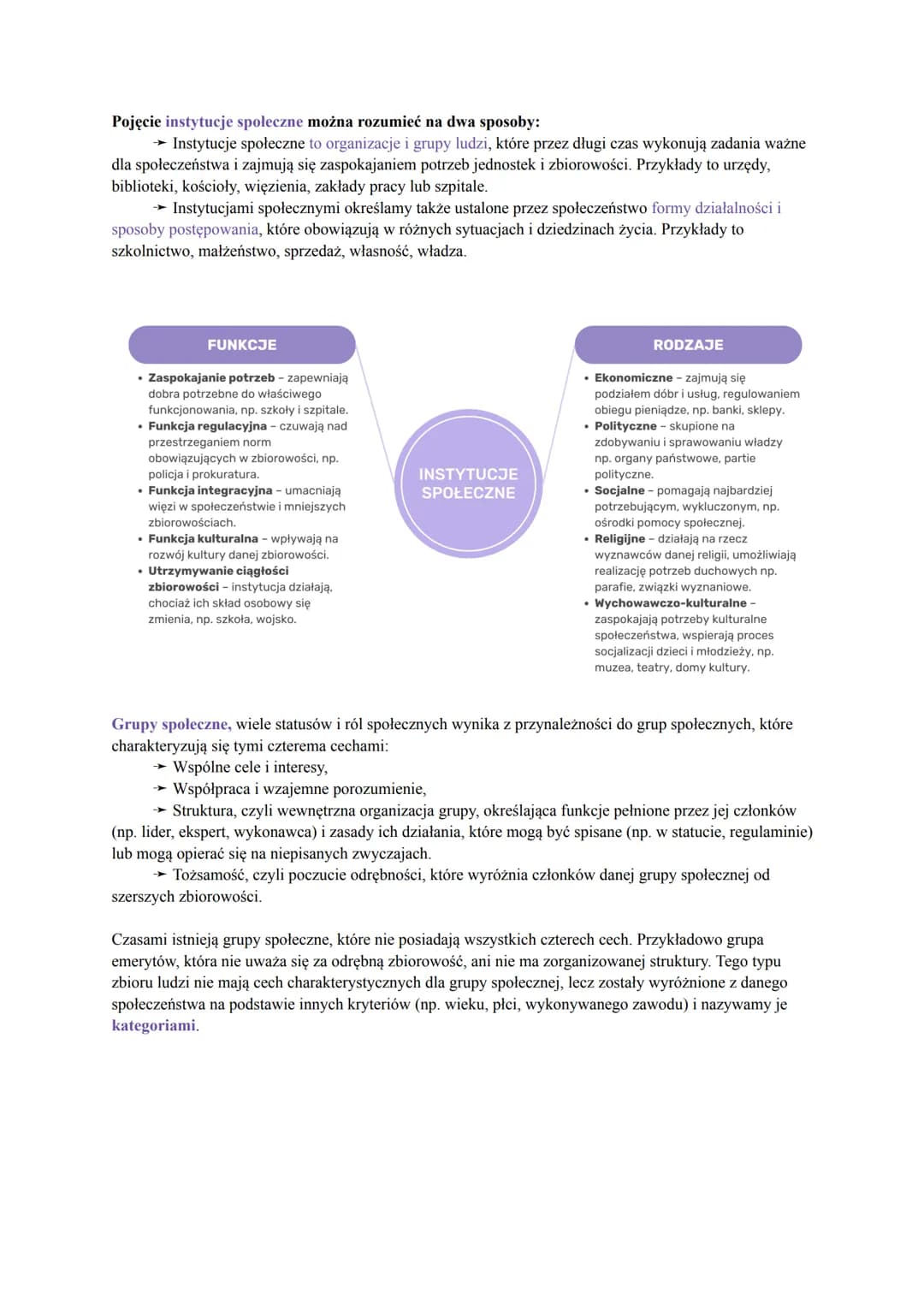 # CZŁOWIEK ISTOTĄ SPOŁECZNĄ
Status społeczny - to określenie miejsca danej jednostki (lub jednostek) w zbiorowości. Człowiek
funkcjonuje w