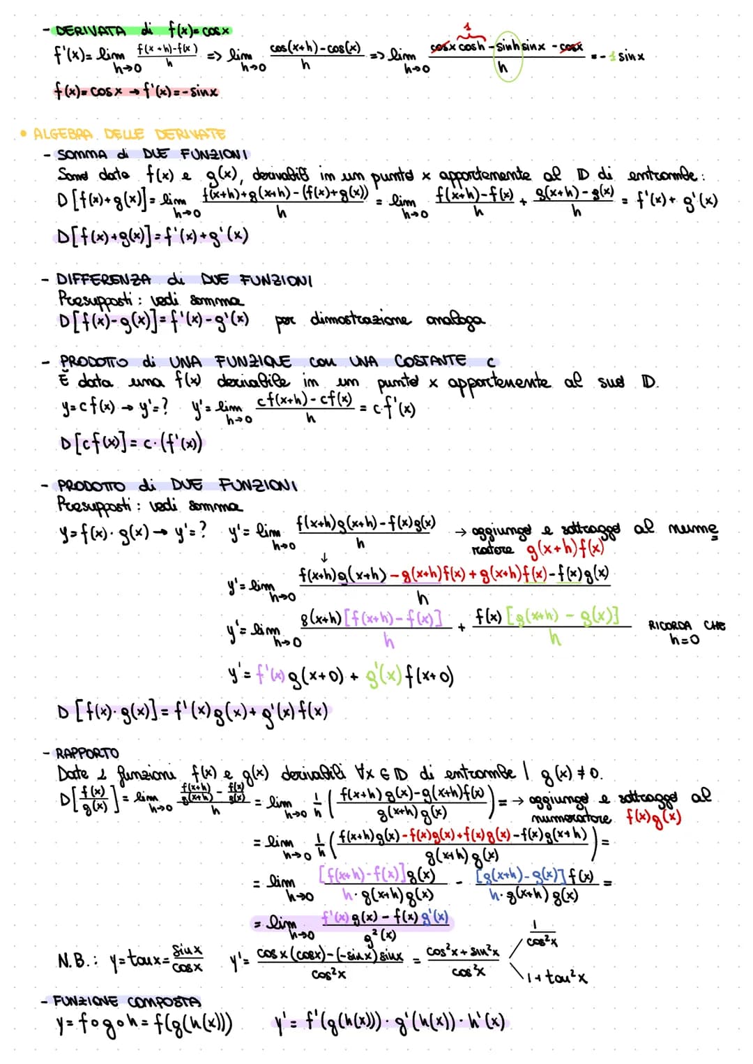 # DERIVATA
I matematici che hanno contribuito a definire il concetto di derivata sono Newton e Leibniz.
Newton, più da fisico, l'ha dedotta