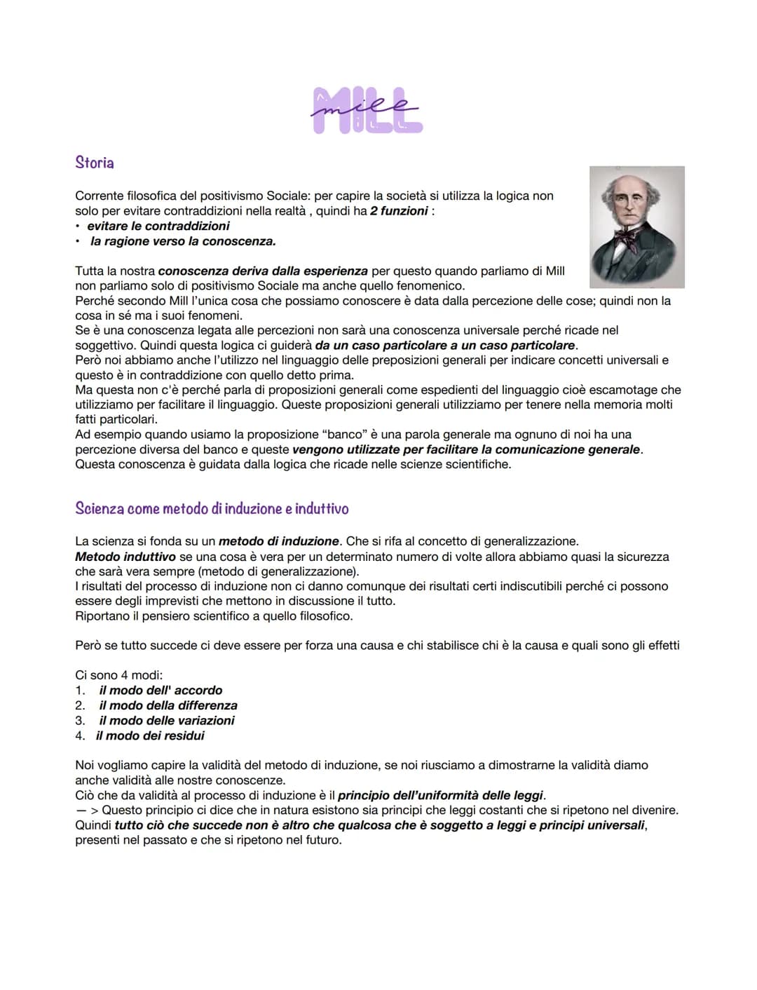 # POSITIVISMO
Storia del Positivismo
Il positivismo nasce nel 1840, è una corrente di pensiero che abbraccia più
materie, filosofia, lette