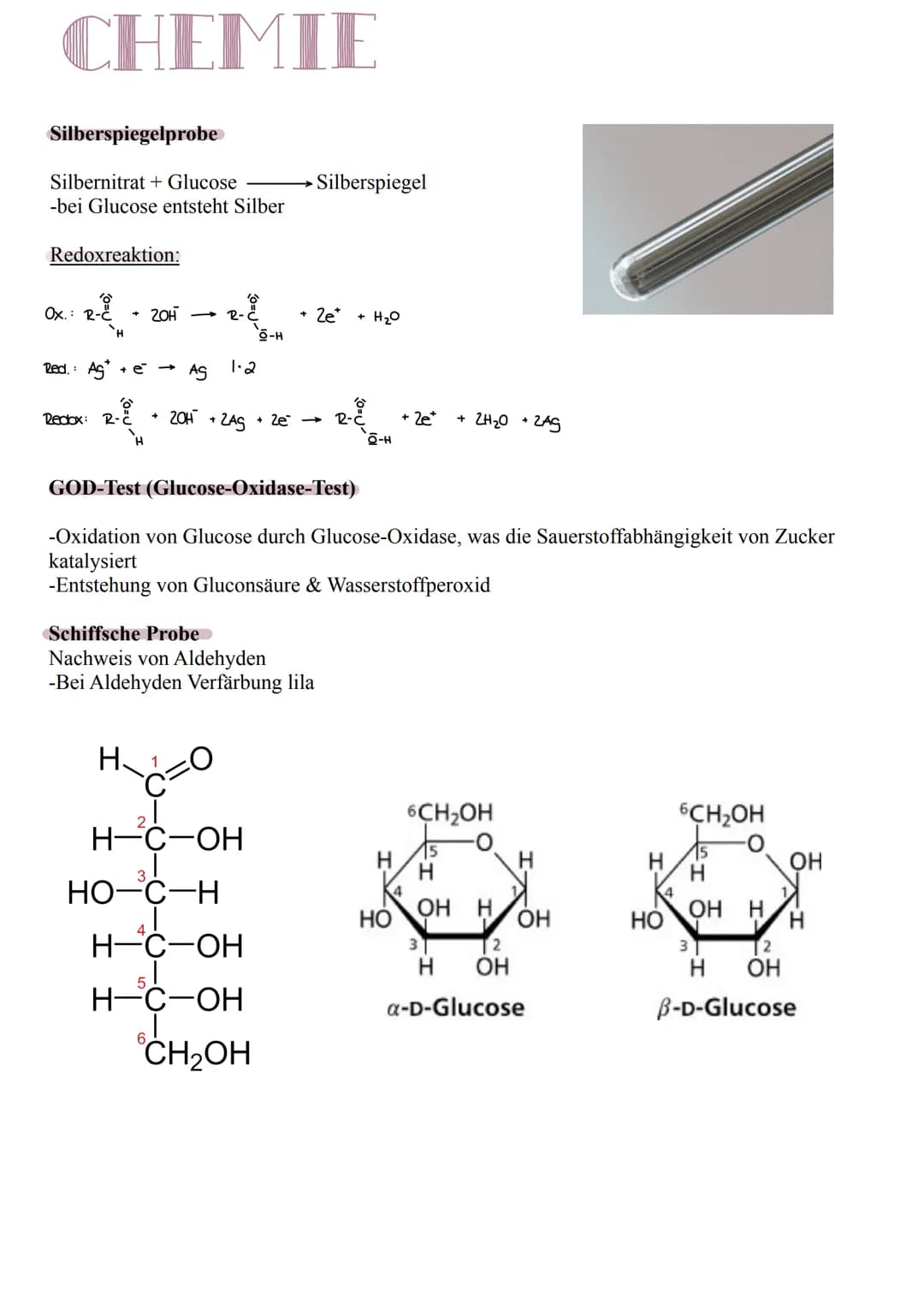 # CHEMIE
Isomerie
Die Isomerie unterscheidet sich in:
* Der Molekülstruktur (Konstitutionsisomerie)
* Der Bindungsanordnung an einem K