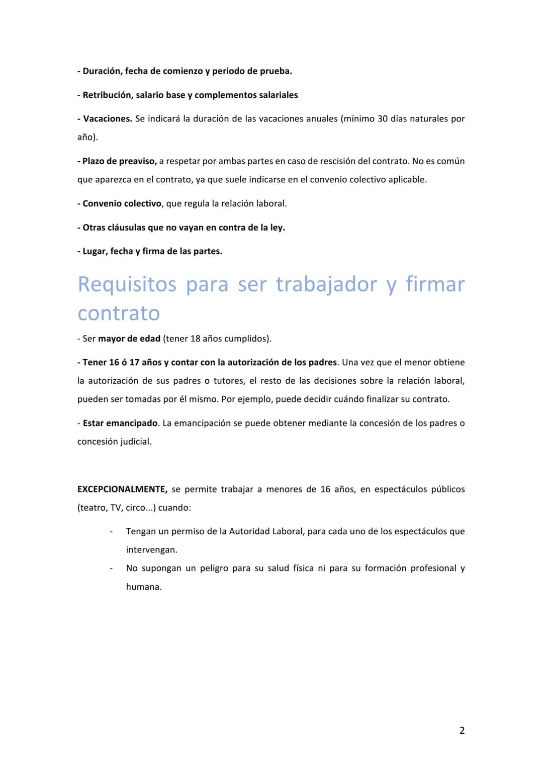 # FOL2: EL CONTRATO DE TRABAJO
## Definición
El contrato de trabajo se define como un acuerdo entre empresario y trabajador, donde
trabaja