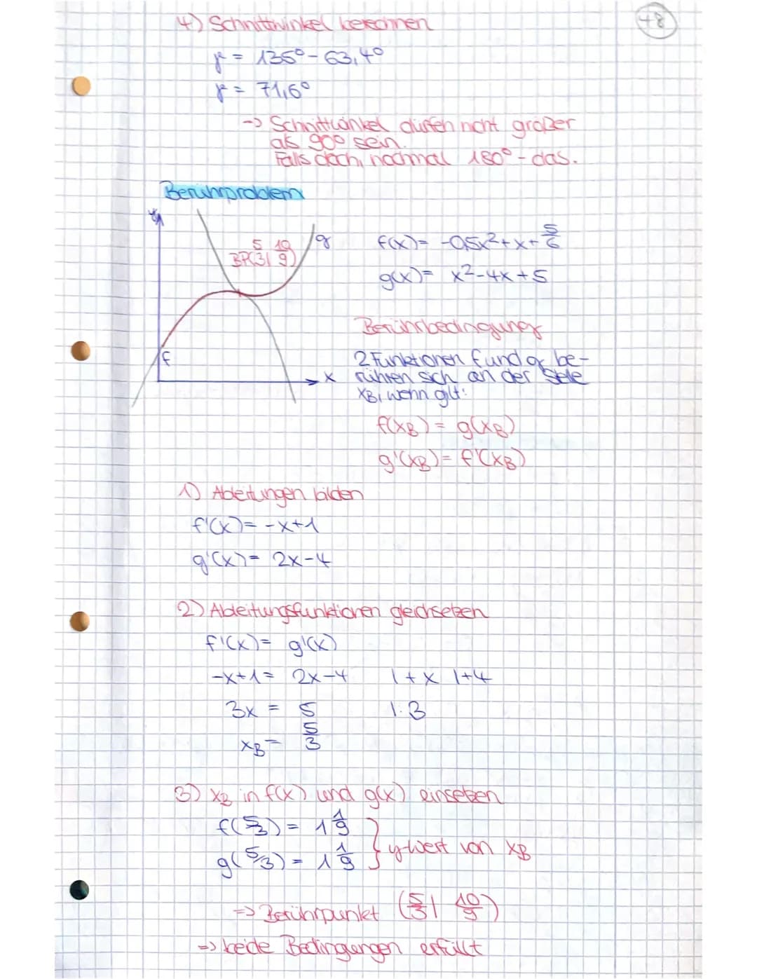 ilbing:
f(x)= x²
xo=2
f'(2)= lim x→2 x²-4 x-2 → 3. bironische
Formel
f'(2)= lim x→2 (x-2)⋅(x-2) (x-2)→kürzen
f'(2)= lim x→2 x+2
= 4 ← x ist