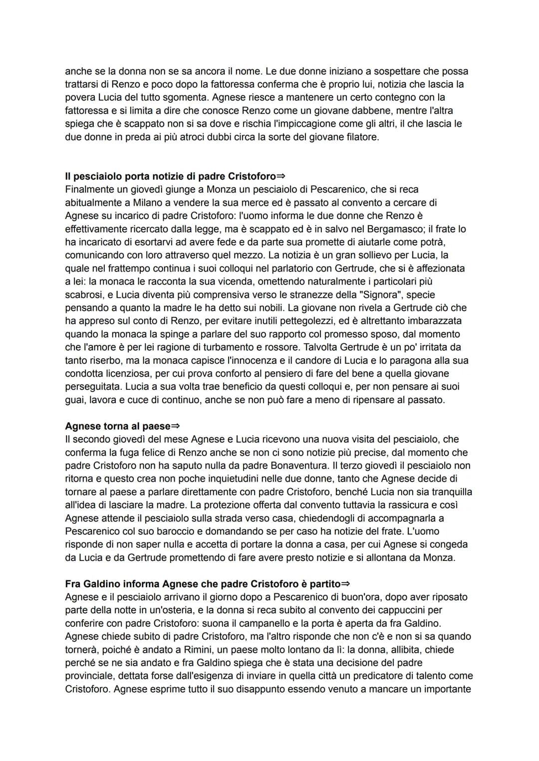 Capitolo 18
II podestà a casa di Renzo ⇒
II 13 novembre il podestà di Lecco riceve un dispaccio da Milano, in cui gli si ordina di
accerta