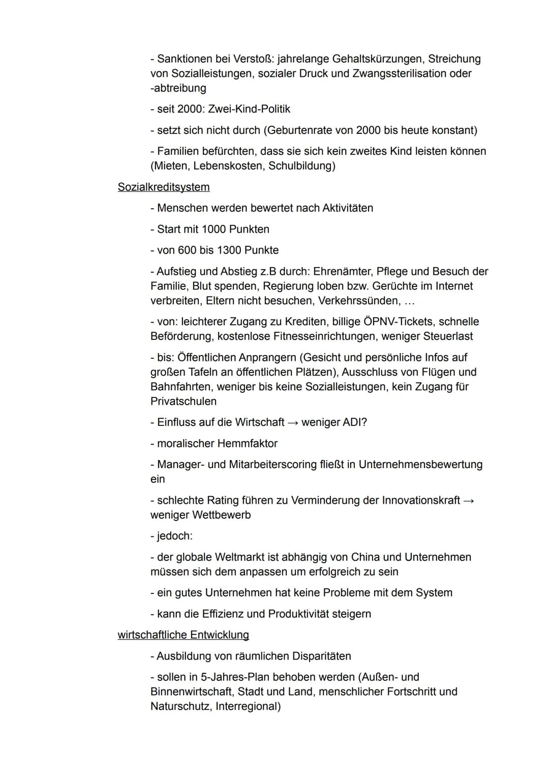 Erdkunde
gA
Semester 3
- Ostasien - Inhaltsverzeichnis
China..............................................................................