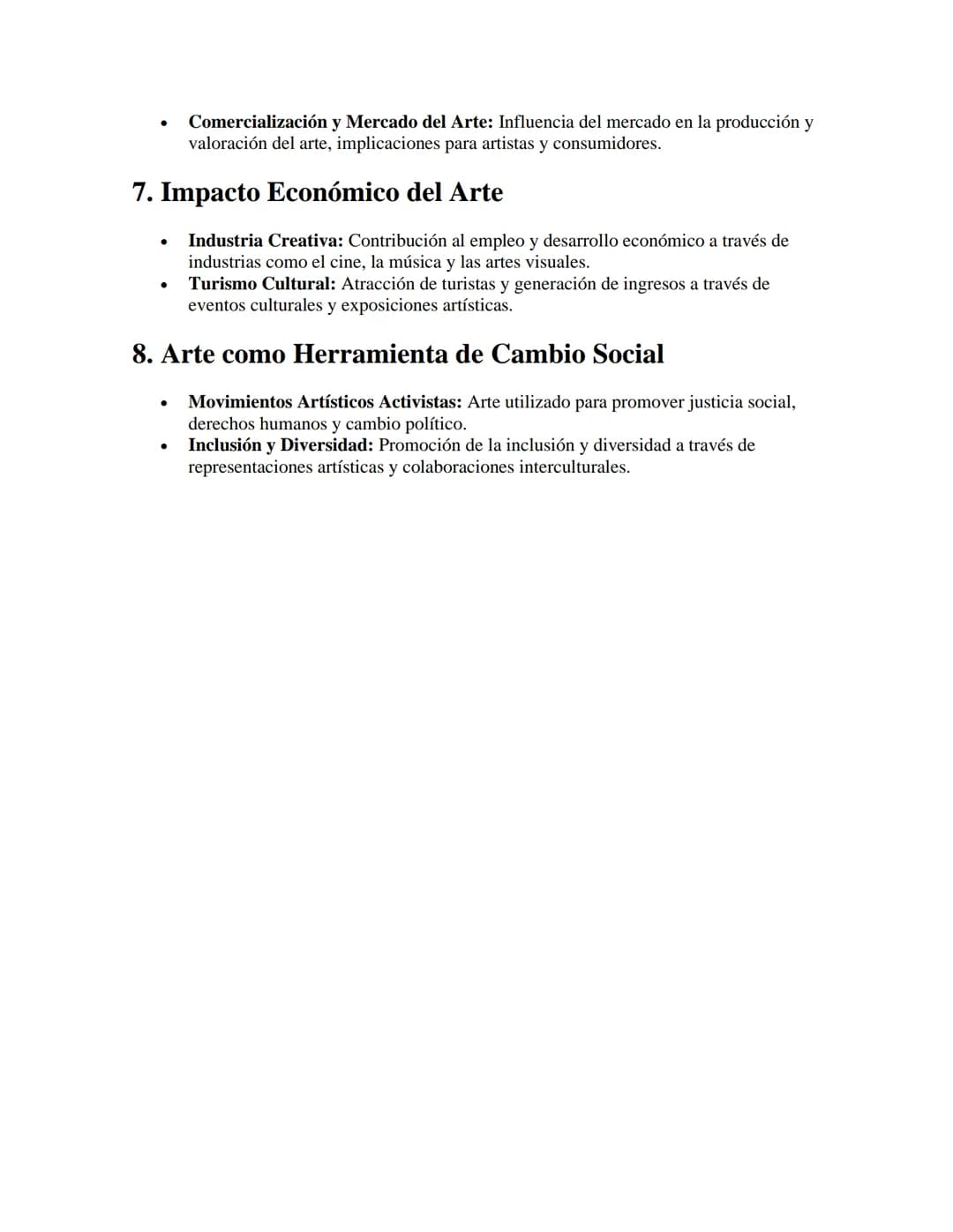 # Arte y Sociedad
APUNTES//
1. Introducción al Arte como Expresión Social
- Definición: El arte refleja y moldea las culturas y sociedade