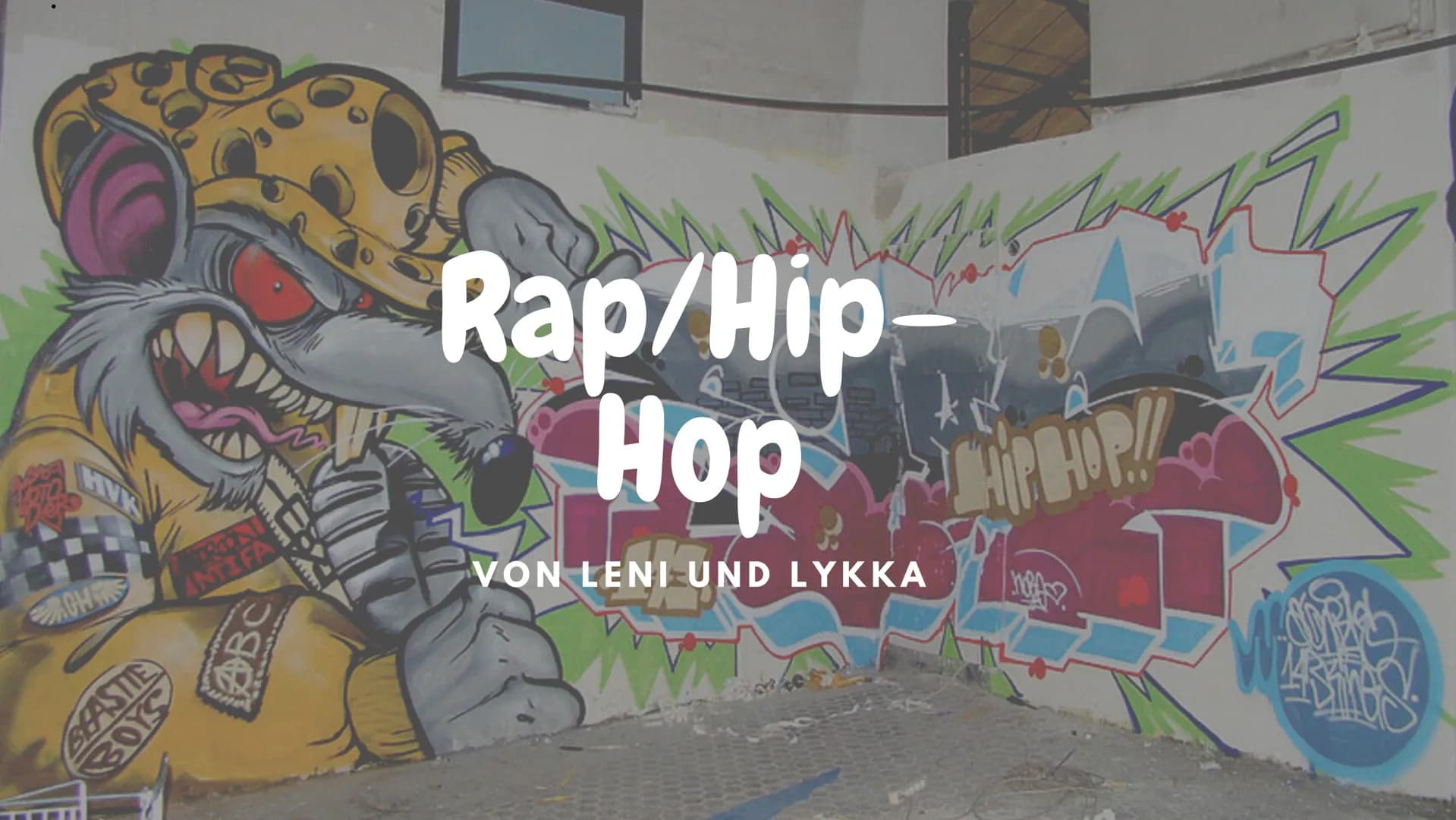 HOW
ANTIFA
BEASTIE
BOYS
ABC
Rap/Hip-
Hop HIPHOP
VON LENI UND LYKKA
嘎 NA
# Inhaltsverzeichnis
IA
8.Die Techniken der DJs
1. Frage an die