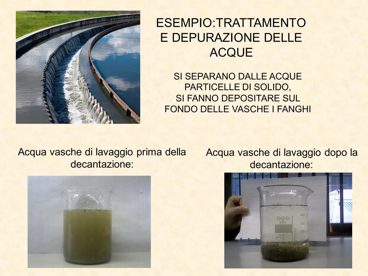 I METODI O TECNICHE DI SEPARAZIONE
La chimica è l'arte di separare, pesare e
distinguere:
sono tre esercizi utili
anche a chi si accinge a d