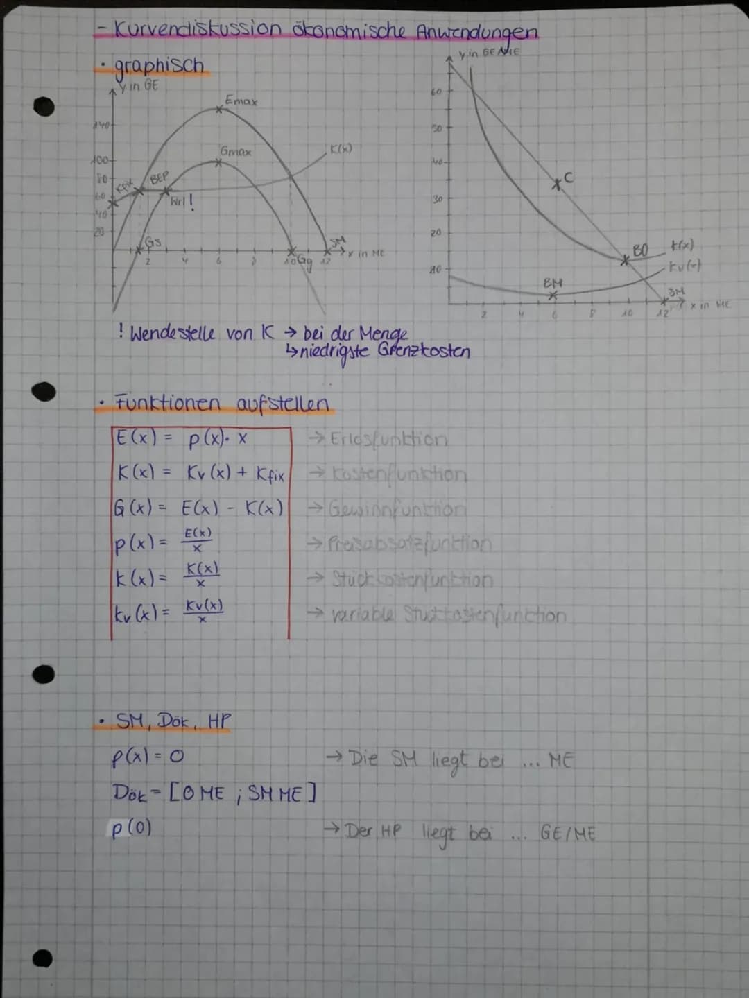 Klasse 12 Mathe LK-Klausur Nr. 1)
- Kurvendiskussion einer ganzrationalen Funktion
• Symmetrie
-ohne TR
•Punktsymmetrisch (zum Ursprung) nur