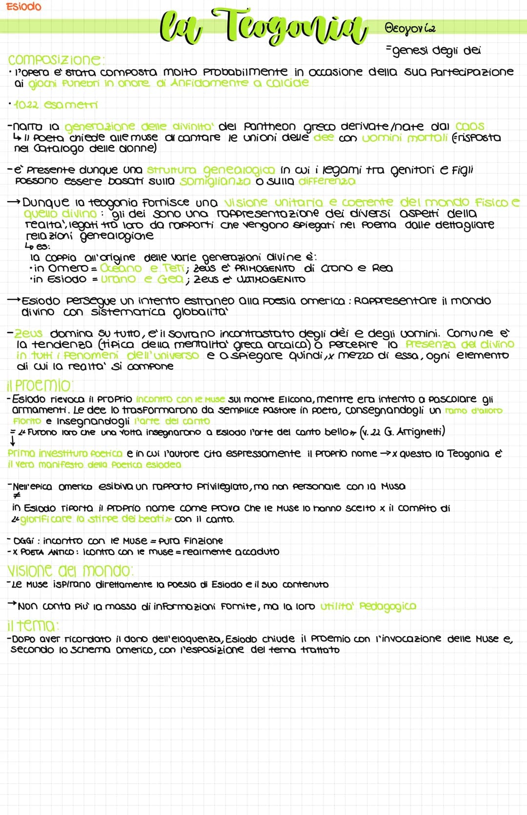 # Esiodo
VIII-VII sec.a.c.
Origini:
TUHO cio' che si sa sulla vita di Esiodo deriva dalle notizie autobiografiche che egli stesso inserisc