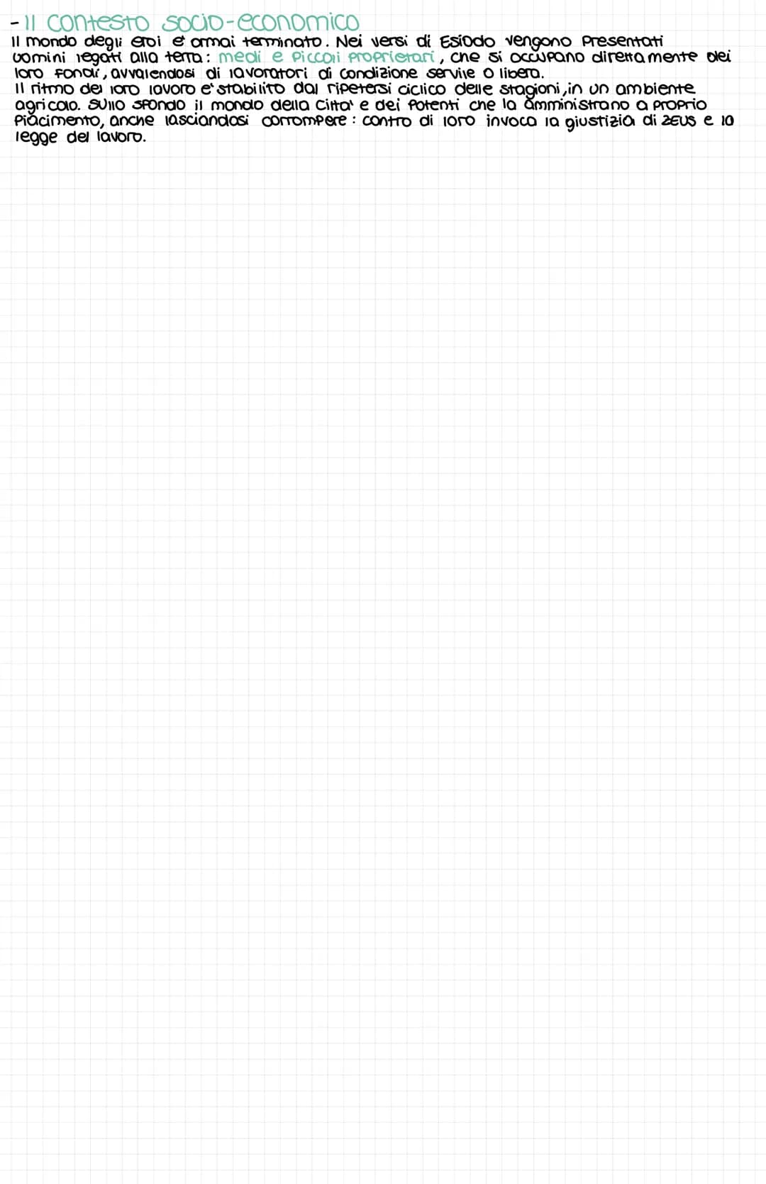 # Esiodo
VIII-VII sec.a.c.
Origini:
TUHO cio' che si sa sulla vita di Esiodo deriva dalle notizie autobiografiche che egli stesso inserisc