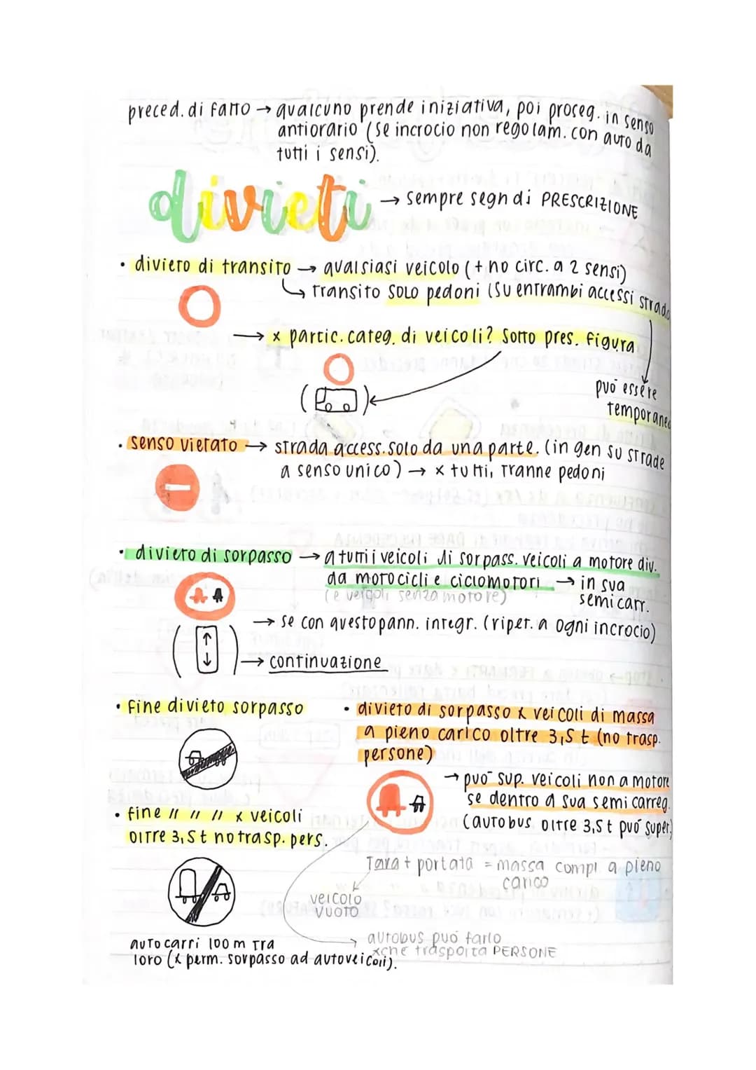 # APPUNTI PATENTE
Eccovi degli appunti che ho preso durante
le lezioni / schemi che ho fatto per ripassare.
Ci tengo a precisare nuovamente