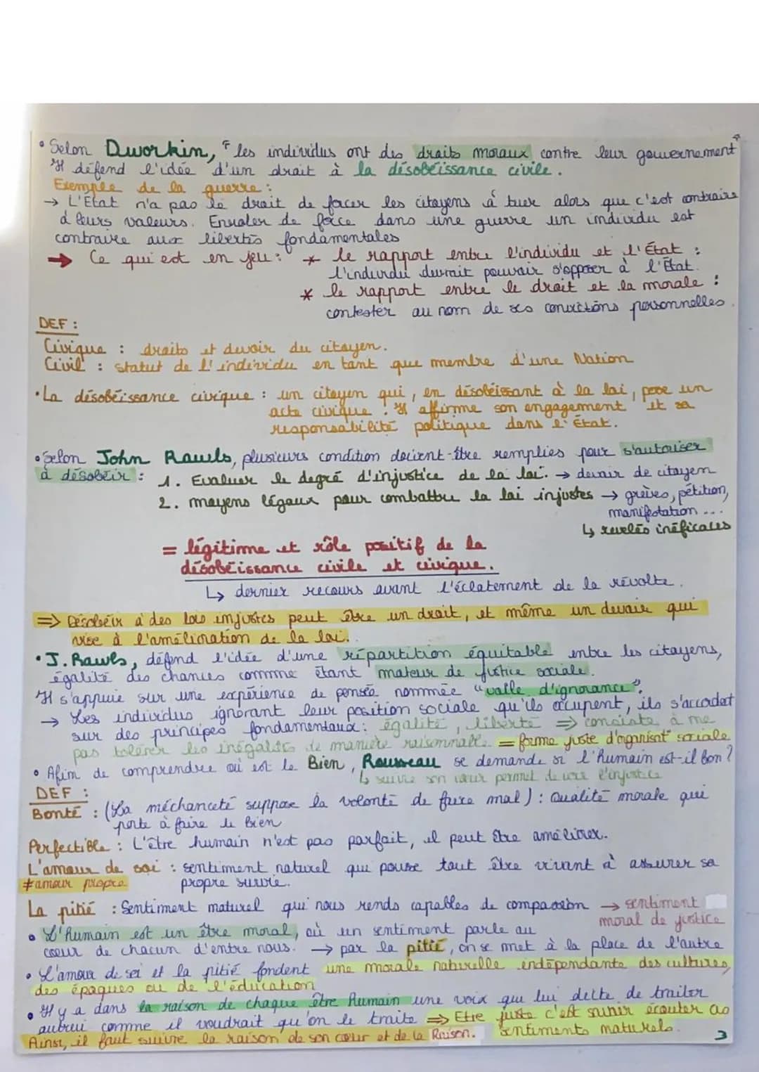 La justice et le drait
• la fustice est une contraints sociale que
bride notre façon d'agir des que cela peut muir
à autrui.
• Certaines lo