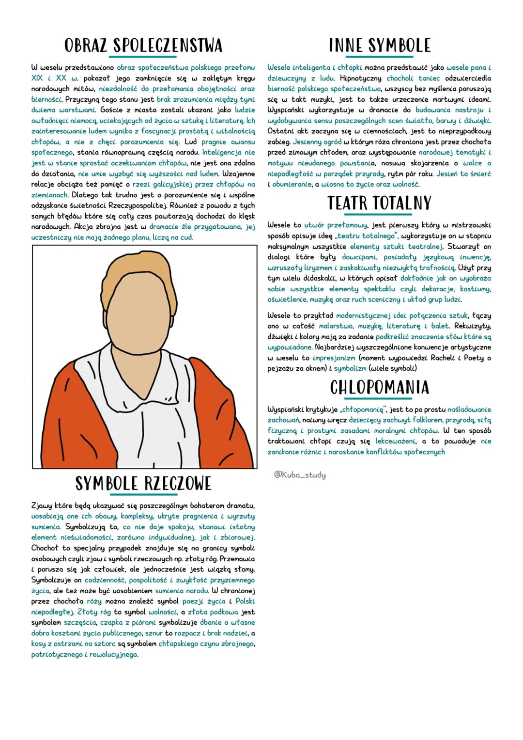 # MŁODA
# POLSKA
wesele
Wesele to dramat synkretyczny, w akcie I autor nie wykracza poza komedie obyczajową, a w aktach II & III wykorzystu