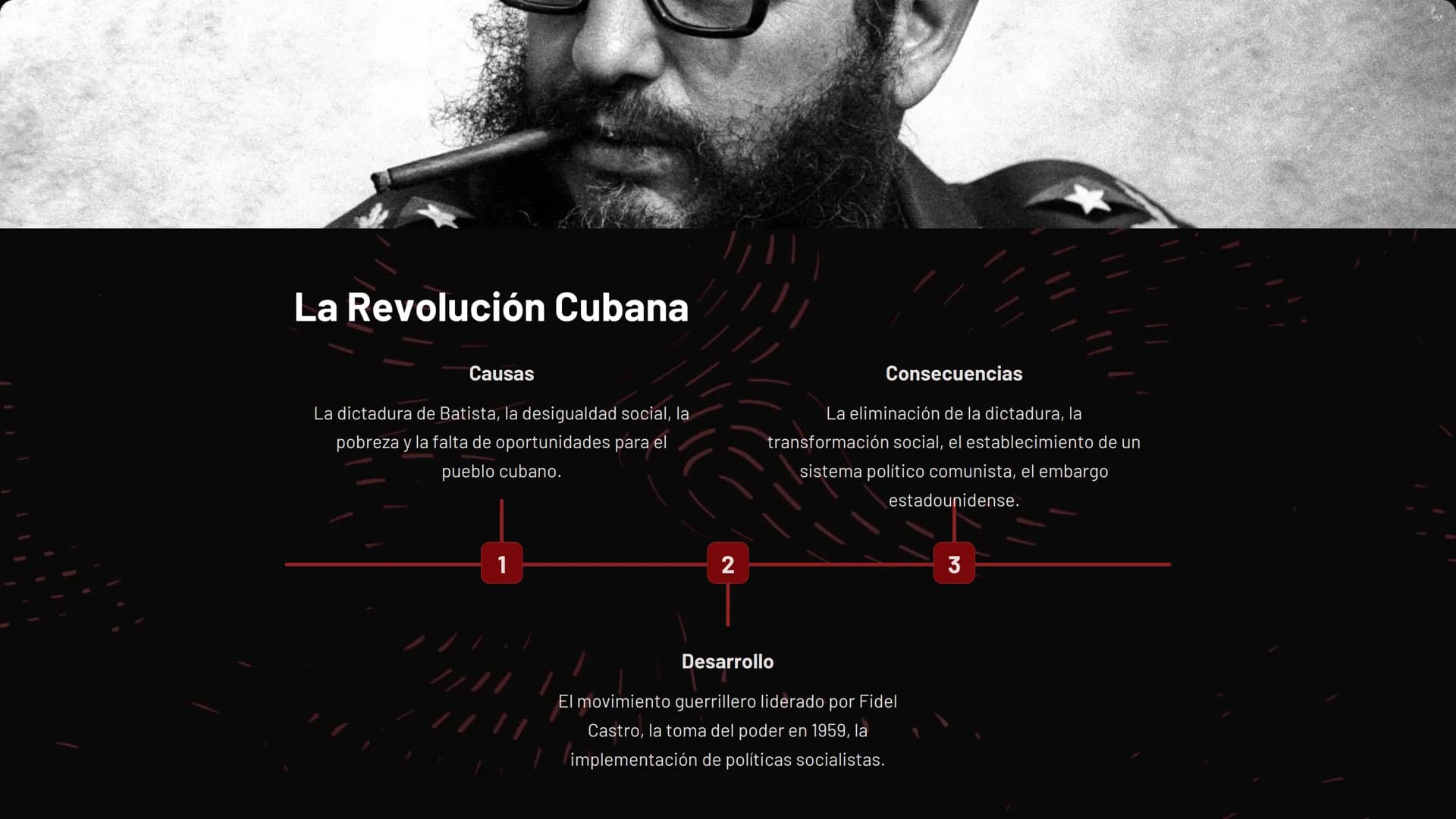 Revoluciones en
Latinoamérica
América Latina ha sido escenario de diversos procesos
revolucionarios que han dejado una huella profunda en s