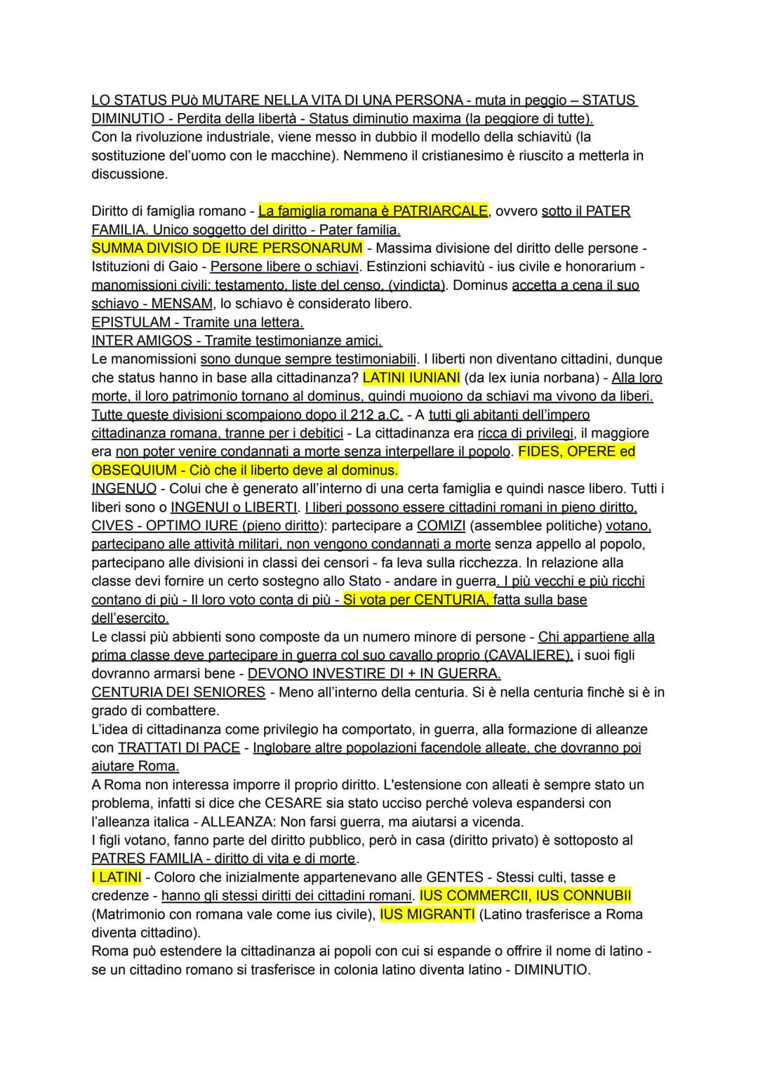 # Diritto privato romano
Istituzioni di diritto romano
Istituzioni = elementi fondamentali, porre le basi.
Il diritto è un FENOMENO SOCIALE