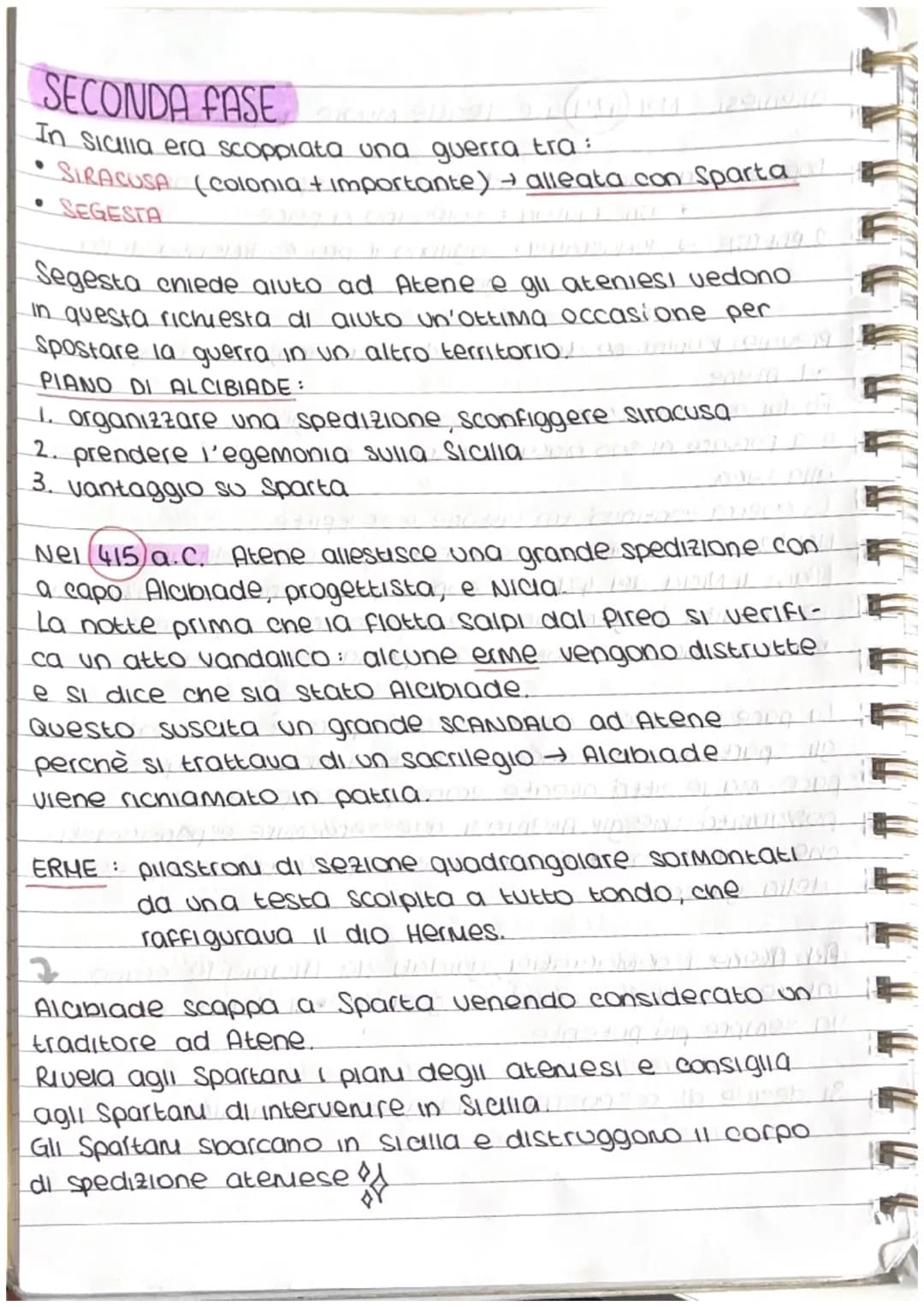 # Guerra da PELOPONNESO
LA GUERRA DEL PELOPONNESO (431-480) viene combattuta
tra Atene e Sparta, con l'obiettivo di ottenere l' ege-
Monia