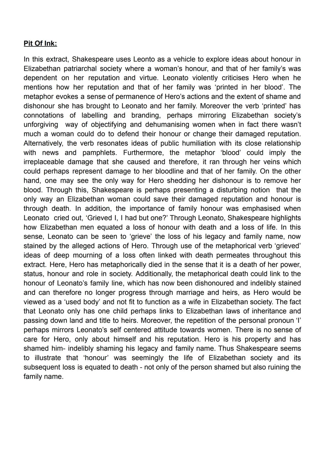 Merry War:
In this extract, Shakespeare presents the relationship between Beatrice and
Benedick as an unusual one from an Elizabethan persp