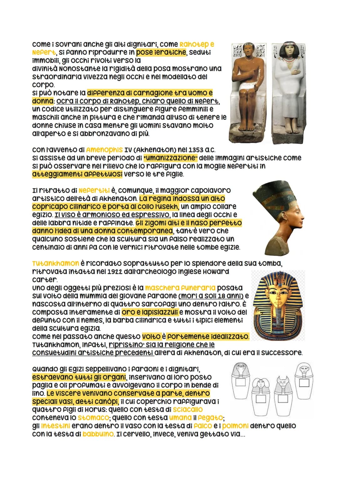 # Arte egizia
L'arte egizia è uno dei fenomeni più singolari e irripetibili di tutta la storia
dell'uomo. per circa 3 millenni (dal 2800 a.
