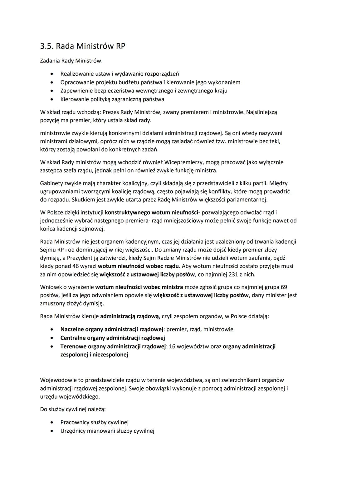 ### 3.4. Prezydent RP
Urząd prezydenta jest wybierany w bezpośrednich wyborach powszechnych.
W Polsce panuje model prezydentury arbitrażow