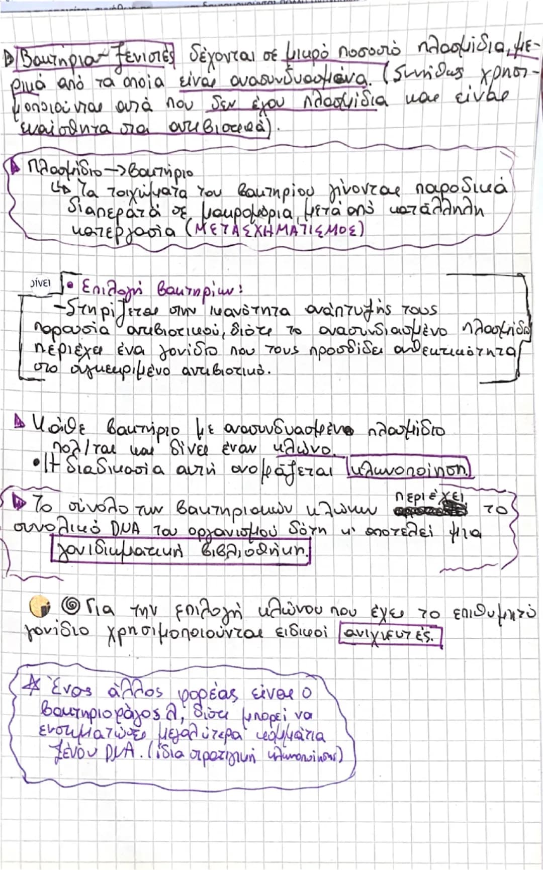 # Τεχνολογία ανασυνδυασμένου
DUA
• Η απομόνωση και χρήση πολυάριθμων ενζύμων έδωσαν στ
πους ερευνητές την δυνατότητα και αναπαραγωγής τε τ