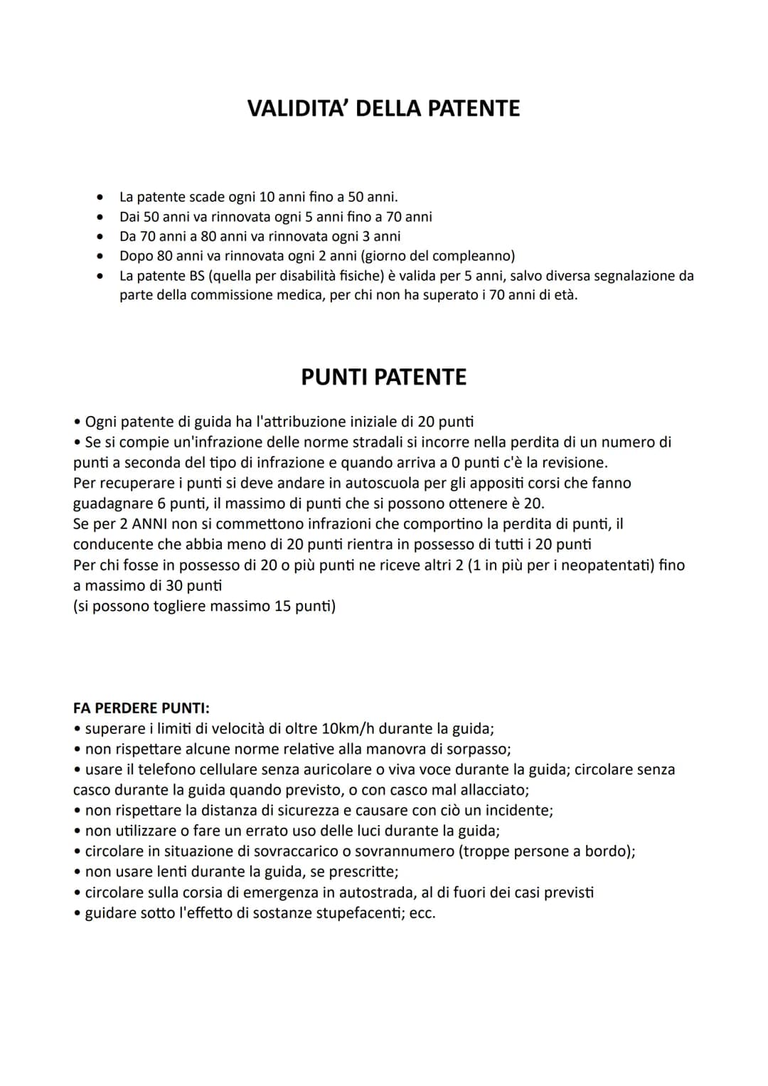 # PATENTI A
AM (cinquantino-patentino)
* 14 anni
* A 16 si può portare il passeggero se previsto di carta di circolazione
* Ciclomot
