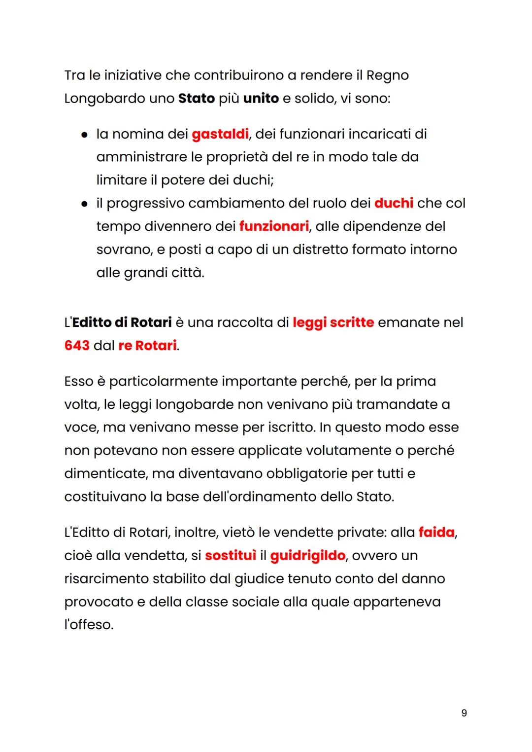 # I LONGOBARDI
I Bizantini, dopo aver conquistato l'Italia con la guerra
greco-gotica, ebbero il dominio della penisola solamente
per 13 an