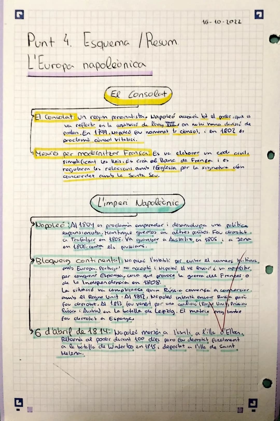 D
historia
Temes:
1) le crisi de
l'Anti Regim
2) Revoluaions
fibeads i
neionelismos
10
Ane Comes Benowent 4.A Punt 3. Esquema /Resum.
21