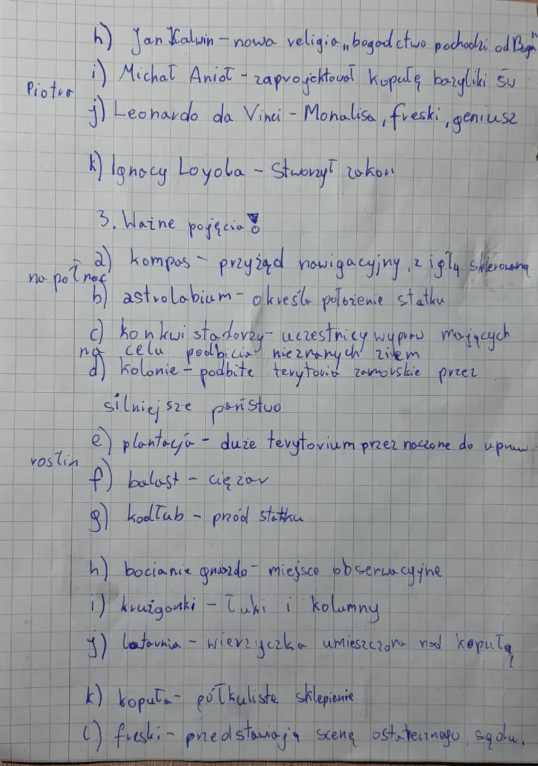 Narodzing nowożytnego świata
Temat Wielkie odkrycia geograficzne.
1. Ważne doty
1492-Odkrycie Ameryki przez Krzysztofa Kolumba.
1488- Od