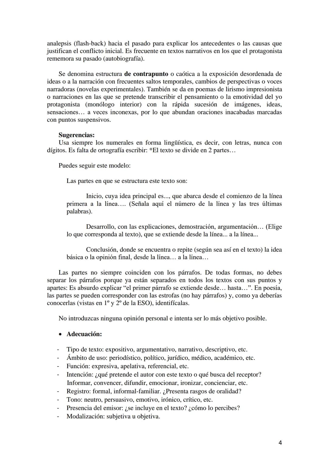 # COMENTARIO CRÍTICO
1.1 Resumen (6-8 líneas).
En el resumen tienes que redactar brevemente, "con tus palabras" y nunca de forma
literal,