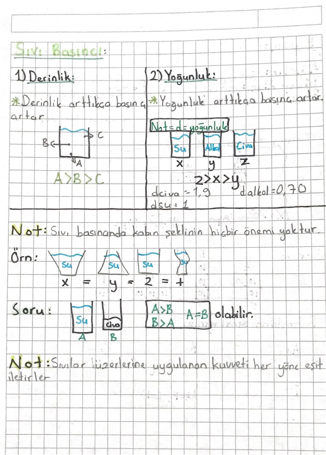 Basing: Birim yüzeye etki eden dib kuvvete basına deniz
Ağırlık: Newton: N/G
Yuzey Alanı: m²/5 , $P=\frac{G}{S}$Ağırlık
Yüzey alam
Basınç P