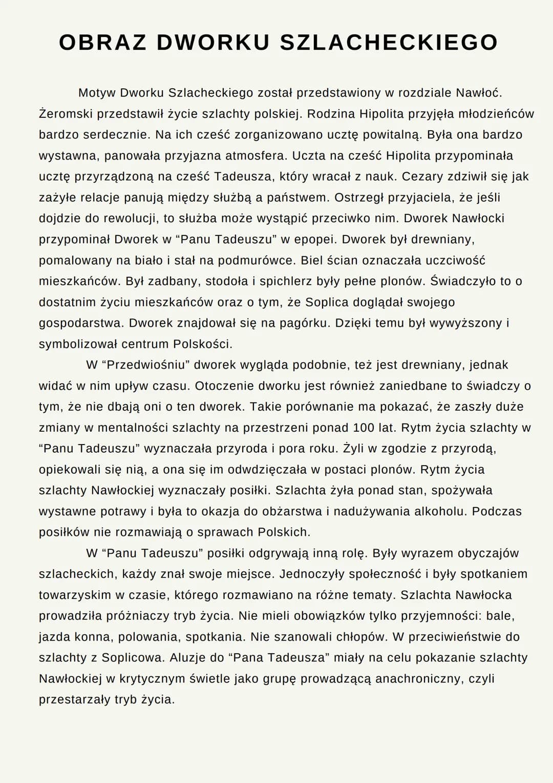 # PRZEDWIOŚNIE
STEFAN ZEROMSKI
# CAS I MIEJSCE AKCJI
Akcja rozgrywa się w ciągu 10 lat (1914-
1924r.)
* 1914r. wybuch I wojny światowe