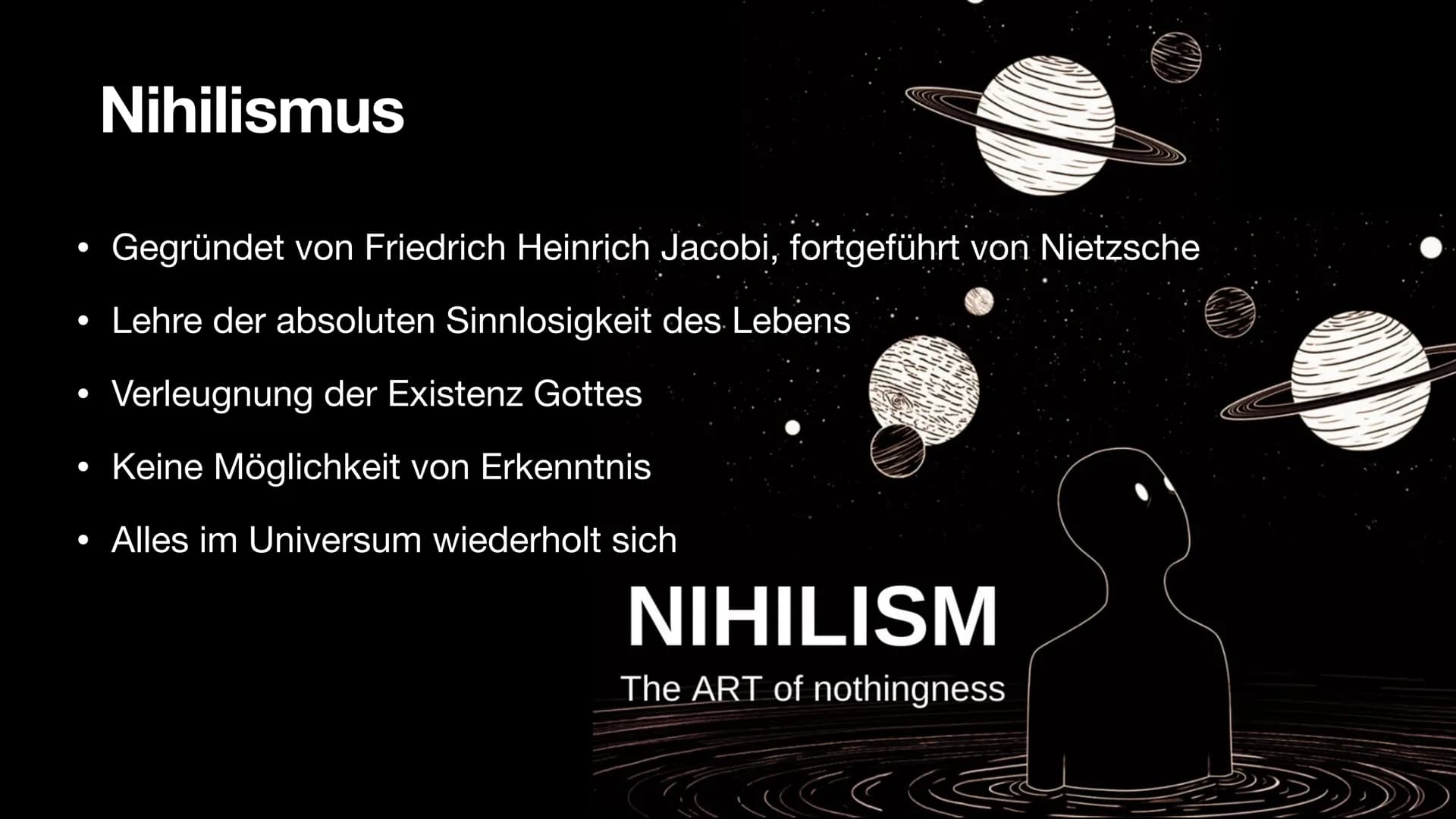 Friedrich
Nietzsche # Gliederung
* Allgemein
* Weltansicht & Ziele
* Menschenbild
* Religionskritik
* Nihilismus
* Also Sprach