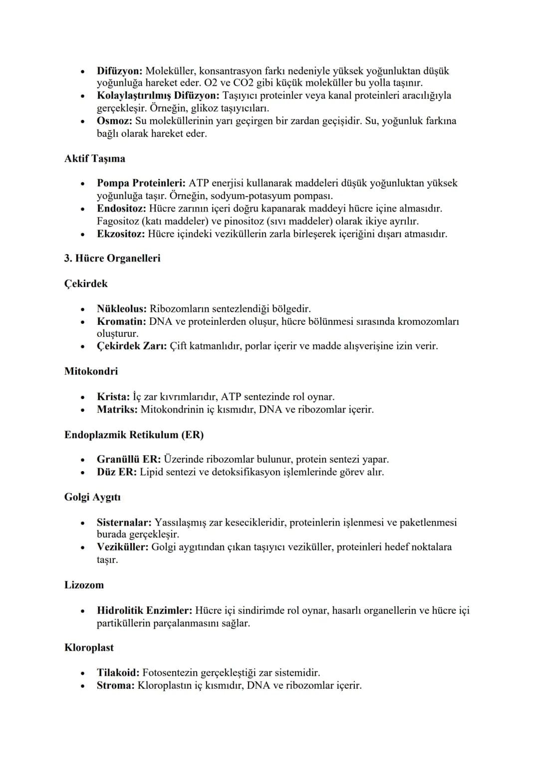 # Hücre ve Organeller - Madde Geçişleri
1. Hücre ve Hücre Teorisi
Hücre Teorisi
* Matthias Schleiden ve Theodor Schwann: 19. yüzyılda h