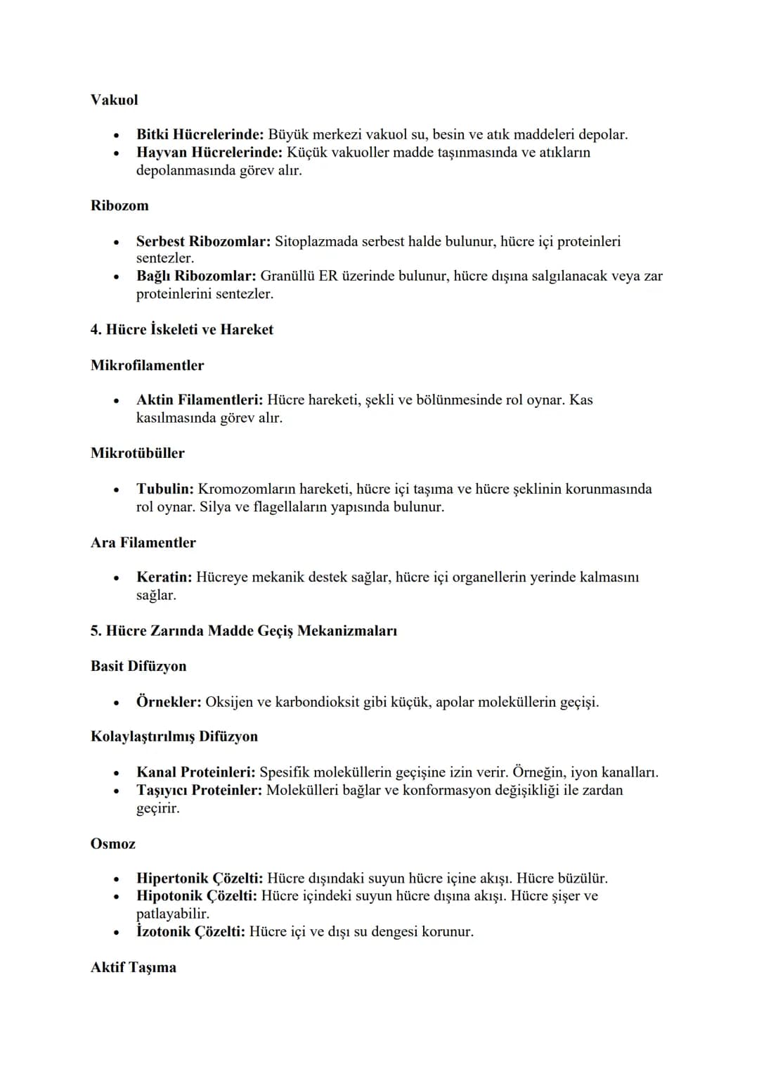 # Hücre ve Organeller - Madde Geçişleri
1. Hücre ve Hücre Teorisi
Hücre Teorisi
* Matthias Schleiden ve Theodor Schwann: 19. yüzyılda h