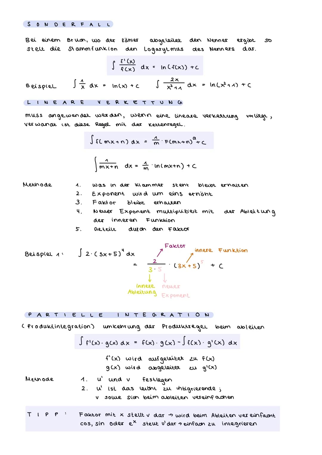 STREIFEN METHODE
des Archimedes
UNTERSUMME
OBERSUMME
1
$f(x)$
$f(x)$
1+
X
$
Unter summe
U4
≤ A ≤
1
Ober summe Oy
Alle Rechteckstreifen