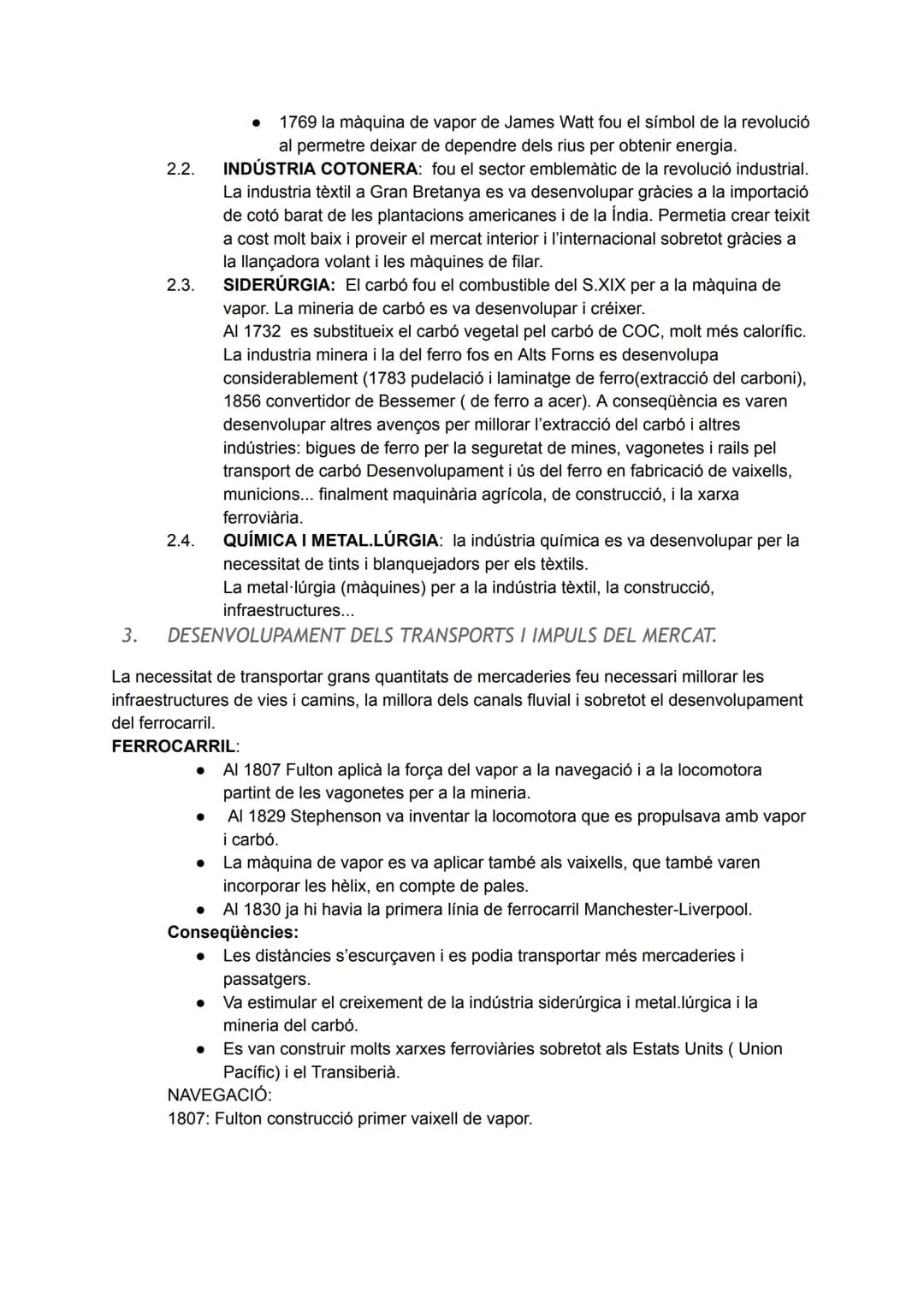 # REVOLUCIÓ INDUSTRIAL.
DEFINICIÓ: Transformació radical de l'economia i de la organització social que va tenir lloc
a Gran Bretanya entre