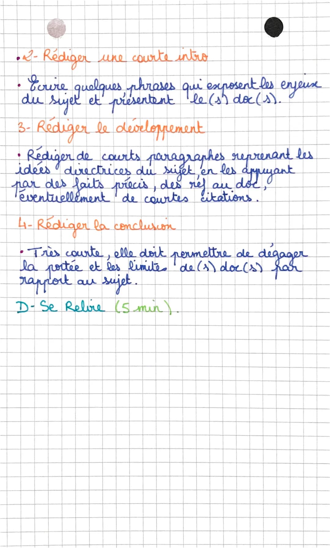 # Analyse de document (s)
A- Analyser le siyet (5 min)
1- Analyser le titre et la consigne
identifier les notions et concepts en jeu, les