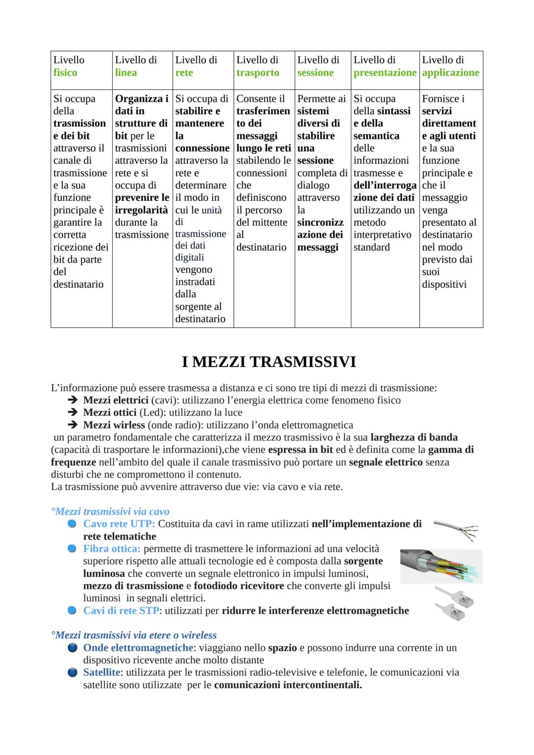 *La commutazione
La commutazione è l'operazione che predispone il percorso che le informazioni emesse dal
mittente devono seguire per raggi