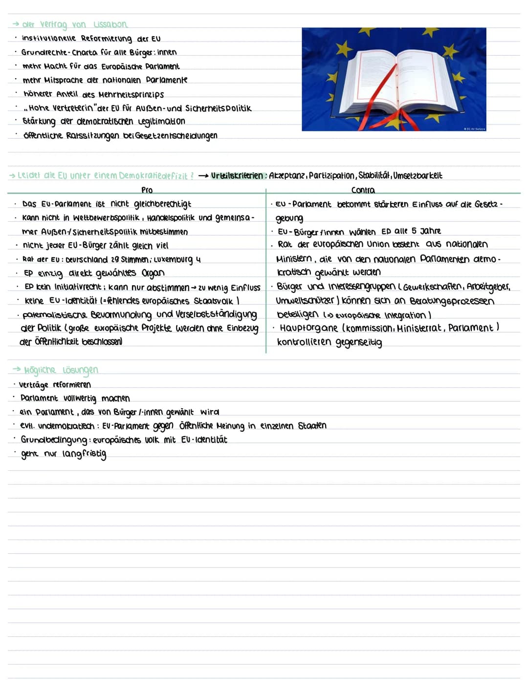 # ABITUR
3. Europäische Union
3.1 Eu-Normen, interventions- und Regulationsmechanismen sowie institutionen.
Eu-Institutionen.
* Europäis