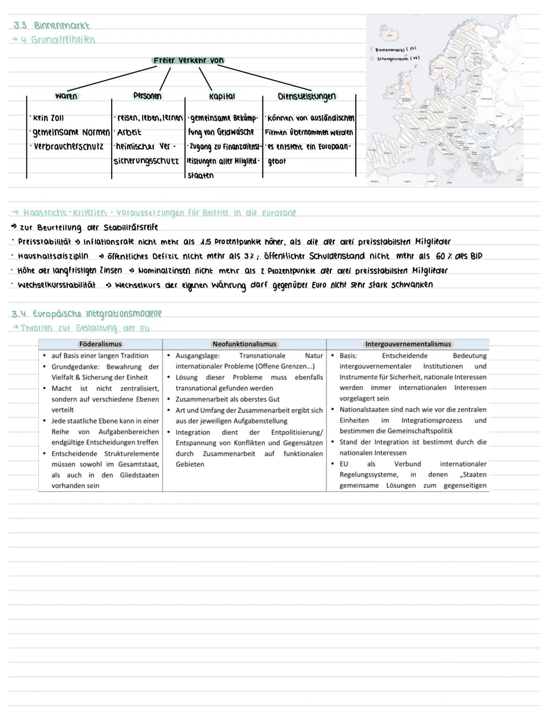 # ABITUR
3. Europäische Union
3.1 Eu-Normen, interventions- und Regulationsmechanismen sowie institutionen.
Eu-Institutionen.
* Europäis