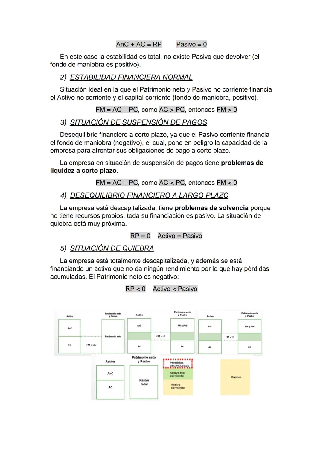 - Económico - Analiza la evolución de los
resultados de la empresa y de sus
componentes.
- Analiza la rentabilidad de las
inversiones
